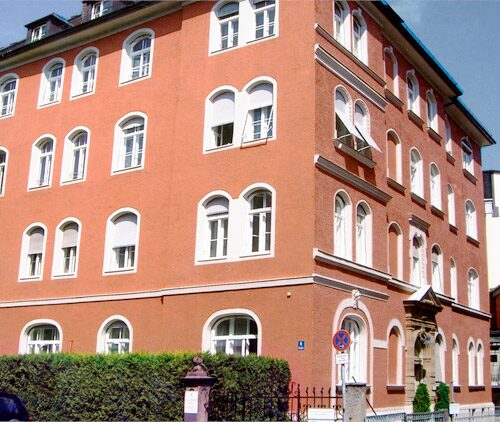 Altbau der Praxis in der Pettenkoferstraße 6, München